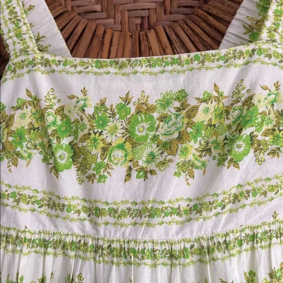 Alemais green minidress size 6 - Picture 6 of 7